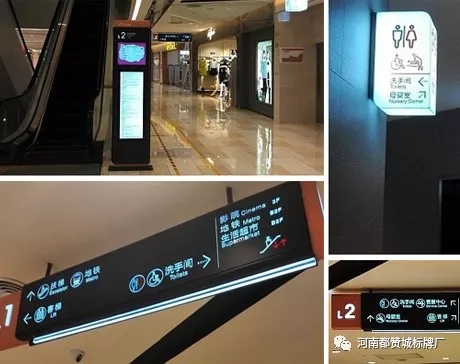 商场标识,商场标识系统,商场导视系统