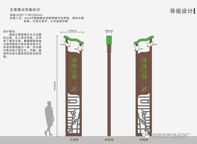 湿地公园标识导视系统设计方案