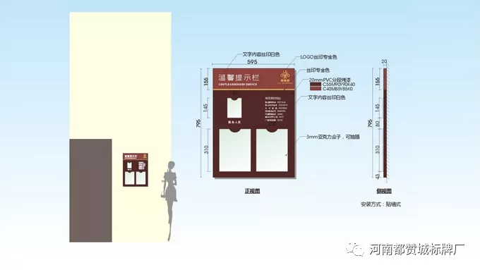 某房地产住宅小区标识标牌设计方案 室内