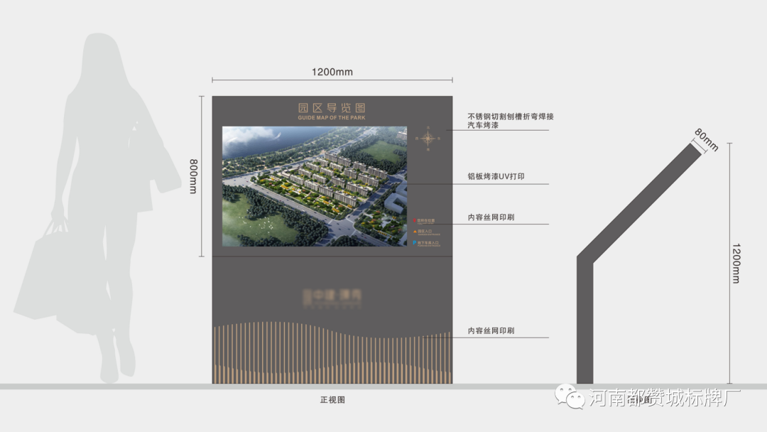 某地产小区园区标识标牌设计方案